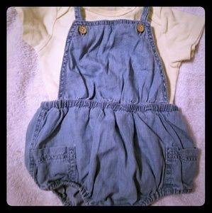 Old navy overall onesie